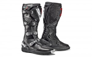 Black Black Men's SIDI Agueda Offroad Boots Australia | JYW-0333