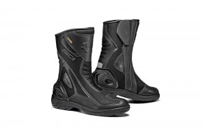 Black Black Men's SIDI Aria Gore Touring Boots Australia | WJM-7289