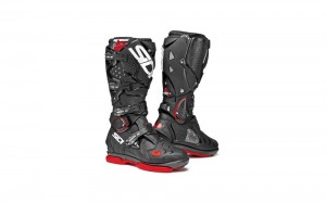 Black Black Men's SIDI Crossfire 2 Sm Offroad Boots Australia | WMS-8383