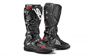 Black Black Men's SIDI Crossfire 3 Offroad Boots Australia | FMR-4334