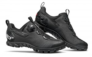 Black Black Men's SIDI Mtb Defender 20 Outdoor Shoes Australia | PQP-6173