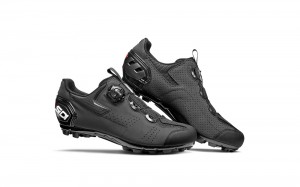 Black Black Men's SIDI Mtb Gravel MTB Shoes Australia | GXD-1578