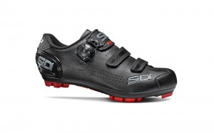 Black Black Men's SIDI Mtb Trace 2 Mega MTB Shoes Australia | YKR-0356