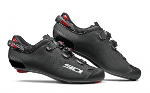 Black Black Men's SIDI Shot 2 Road Cycling Shoes Australia | FPF-1055