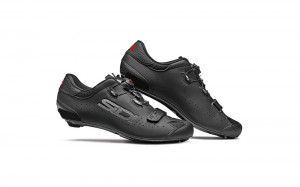 Black Black Men's SIDI Sixty Road Cycling Shoes Australia | CHE-7014