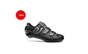 Black Men's SIDI Genius 7 Triathlon Shoes Australia | YIZ-2503