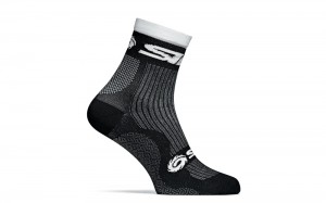 Black Men's SIDI Run Socks Accessories Australia | BTW-6902