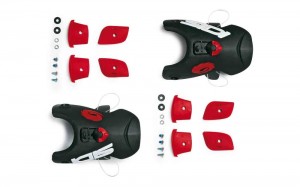 Black Red Men's SIDI Vr Adjustable Calf System Accessories Australia | MEU-6246