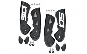 Black White Men's SIDI Vortice/St Ankle Support Braces Accessories Australia | XHU-8065