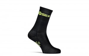 Black Yellow Women's SIDI Pippo 2 Socks Accessories Australia | WXB-0194