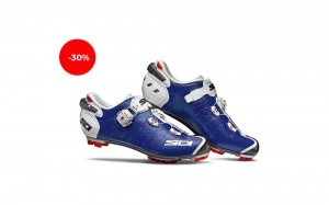 Blue White Men's SIDI Drako 2 SRS Triathlon Shoes Australia | LNX-5684