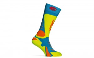 Light Blue Yellow Women's SIDI Tony Socks Accessories Australia | PSH-0910