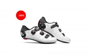 White Black Men's SIDI Ergo 5 Triathlon Shoes Australia | MTJ-4238