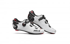 White Black Men's SIDI Wire 2 Carbon Air Road Cycling Shoes Australia | MON-6469