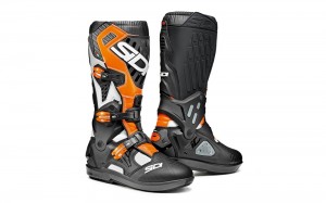 White Black Orange Men's SIDI Atojo SRS Offroad Boots Australia | HVA-4624