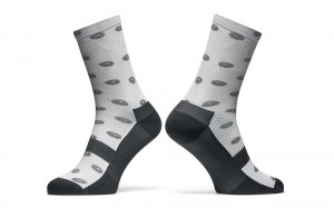 White Grey Women's SIDI Fun Socks 15 Cm Accessories Australia | QFI-0161