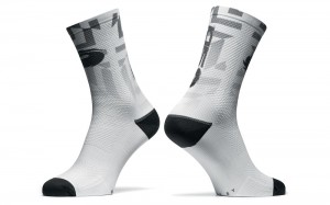 White Grey Women's SIDI Fun Socks Accessories Australia | AKJ-1232