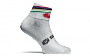 White Women's SIDI Rainbow Socks Accessories Australia | NNJ-6980