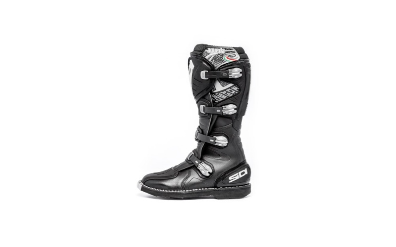 Black Black Men's SIDI Agueda Offroad Boots Australia | IXY-4339