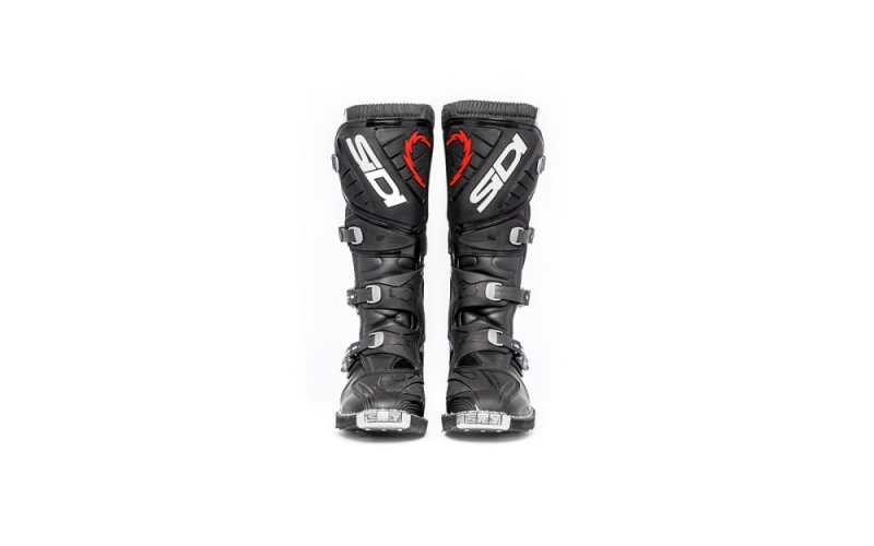 Black Black Men's SIDI Agueda Offroad Boots Australia | IXY-4339