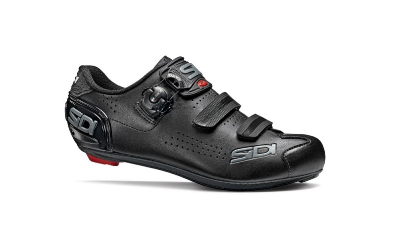 Black Black Men\'s SIDI Alba 2 Mega Road Cycling Shoes Australia | JWA-8637