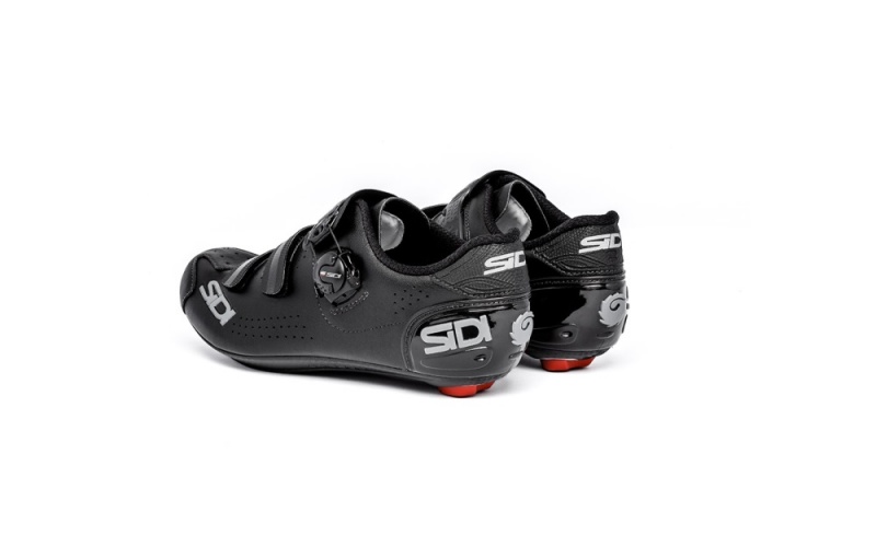 Black Black Men's SIDI Alba 2 Road Cycling Shoes Australia | ZVM-7217