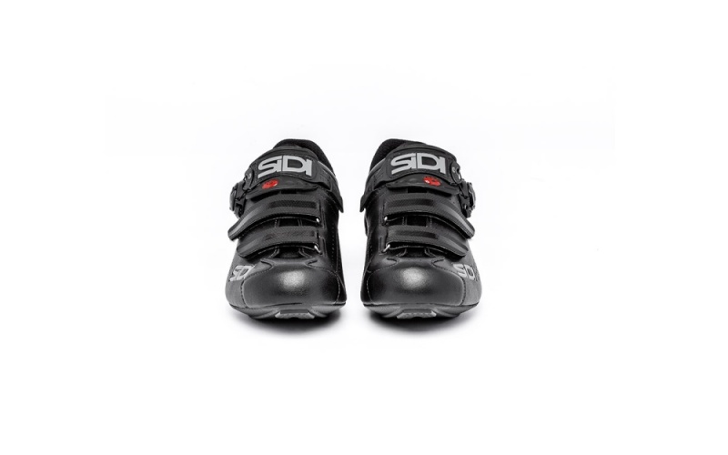 Black Black Men's SIDI Alba 2 Road Cycling Shoes Australia | ZVM-7217