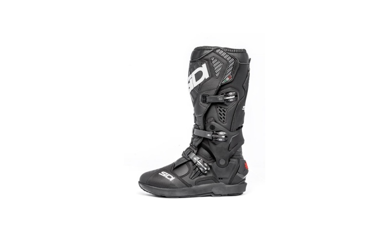 Black Black Men's SIDI Atojo SRS Offroad Boots Australia | IEE-6582