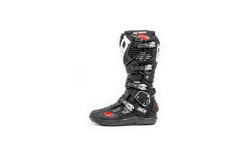 Black Black Men's SIDI Crossfire 3 SRS Offroad Boots Australia | UWD-7123