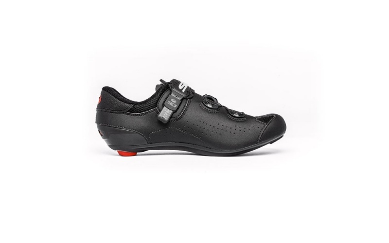 Black Black Men's SIDI Genius 10 Road Cycling Shoes Australia | HIP-8285