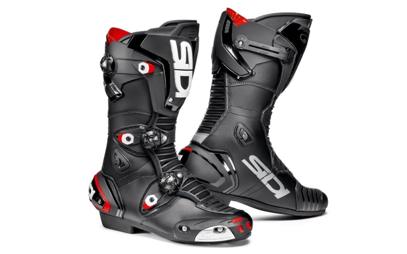 Black Black Men\'s SIDI Mag-1 Racing Boots Australia | QCG-4860