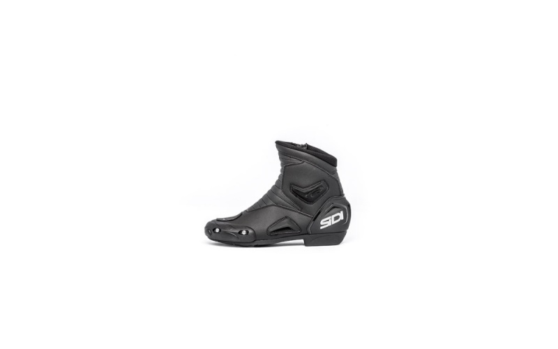 Black Black Men's SIDI Mid Performer Racing Boots Australia | ZFJ-6898