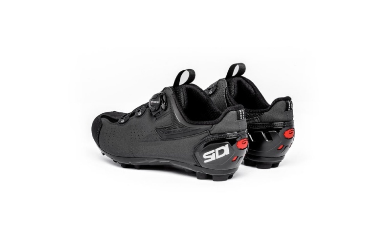 Black Black Men's SIDI Mtb Gravel MTB Shoes Australia | GXD-1578