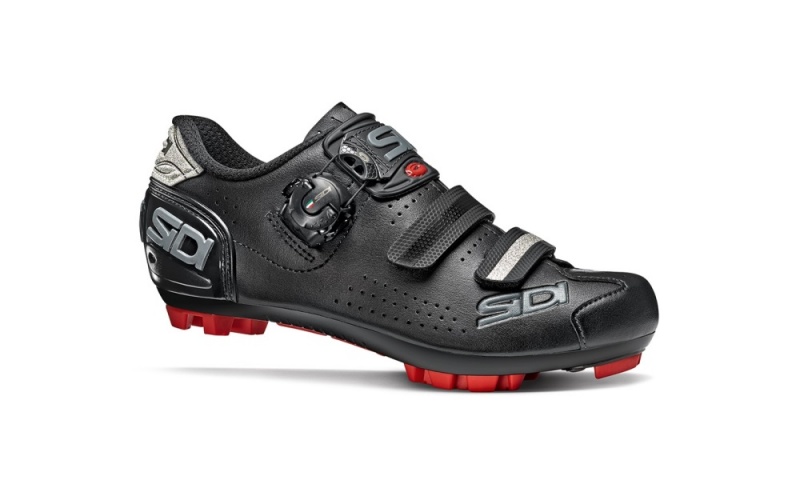 Black Black Men\'s SIDI Mtb Trace 2 MTB Shoes Australia | IFC-0706