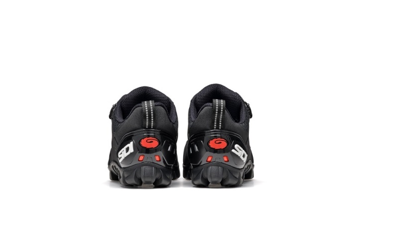 Black Black Men's SIDI Mtb Turbo Outdoor Shoes Australia | YXJ-8984