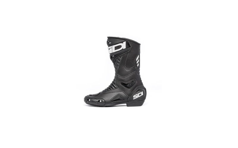 Black Black Men's SIDI Performer Air Racing Boots Australia | ROI-5952