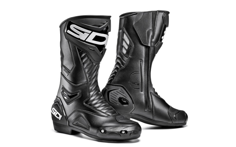 Black Black Men\'s SIDI Performer Gore Racing Boots Australia | DXB-1831