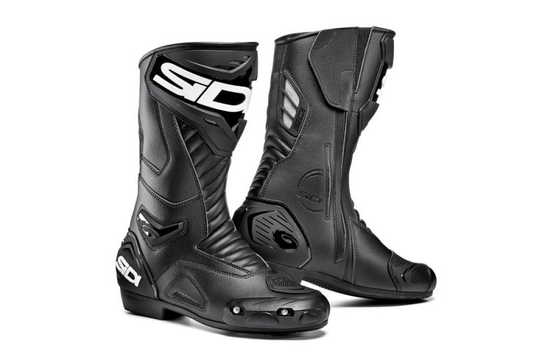 Black Black Men\'s SIDI Performer Racing Boots Australia | AXY-6561