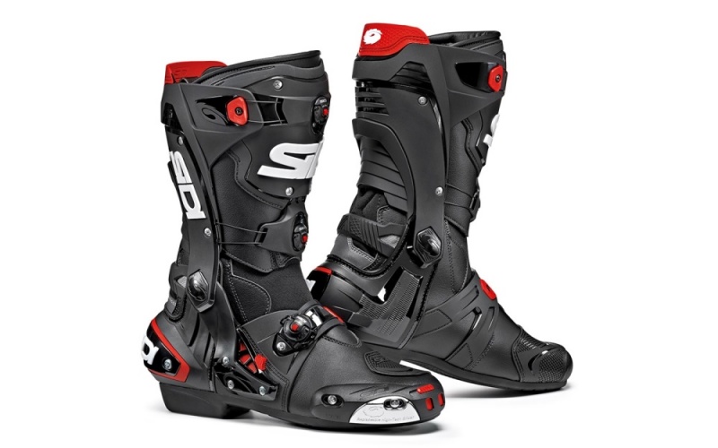 Black Black Men\'s SIDI Rex Racing Boots Australia | TUW-3969