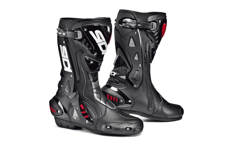 Black Black Men\'s SIDI St Boot Racing Boots Australia | LPR-5486