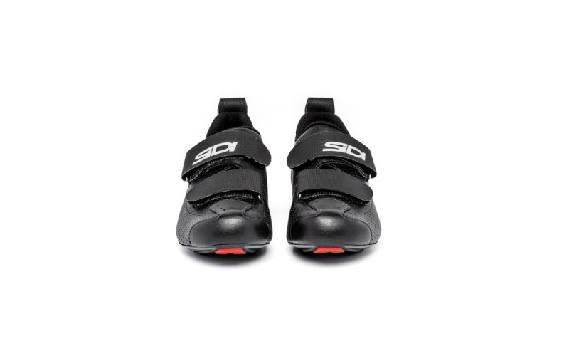 Black Black Men's SIDI T-5 Air Road Cycling Shoes Australia | KFF-6804