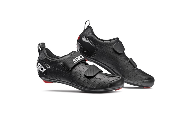 Black Black Men\'s SIDI T-5 Air Road Cycling Shoes Australia | KFF-6804