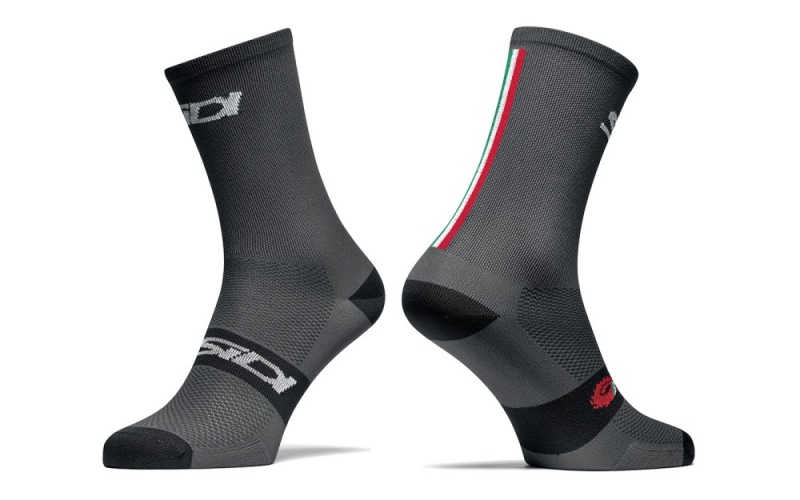 Black Black Men's SIDI Trace Socks Accessories Australia | RDL-7118