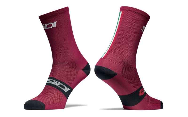 Black Black Men's SIDI Trace Socks Accessories Australia | QEK-1526