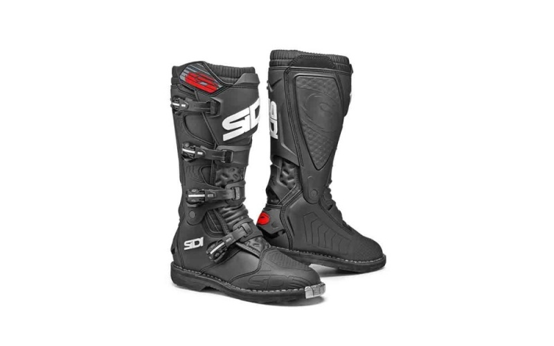 Black Black Men\'s SIDI X Power Offroad Boots Australia | WXU-2099