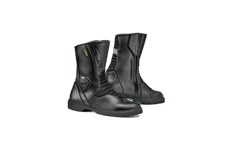 Black Black Women\'s SIDI Gavia Adv Touring Boots Australia | DRO-8380