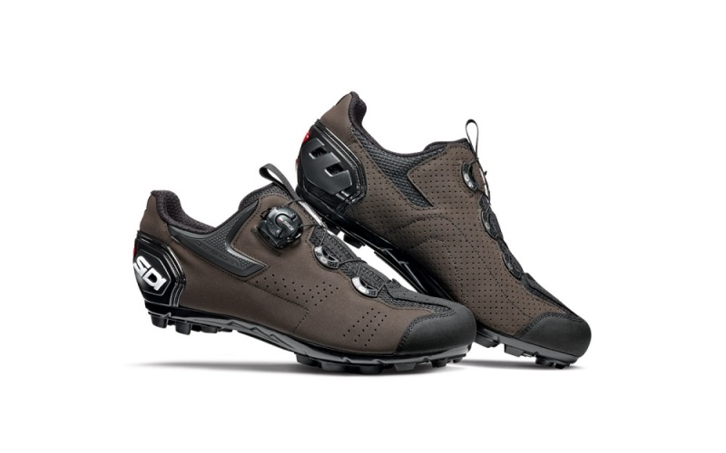 Black Brown Men\'s SIDI Mtb Gravel MTB Shoes Australia | NBT-3375