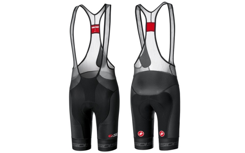 Black Men\'s SIDI Aero Race Bibshort Clothing Australia | XKD-5080