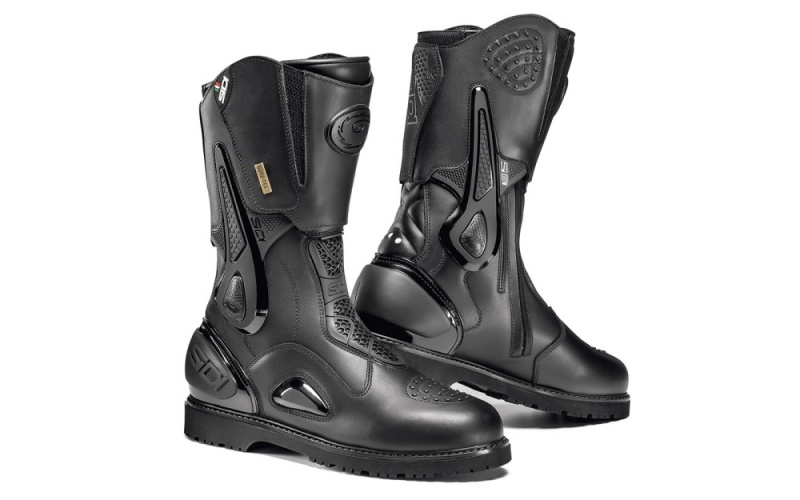 Black Men\'s SIDI Armada Gore Touring Boots Australia | TIZ-6297