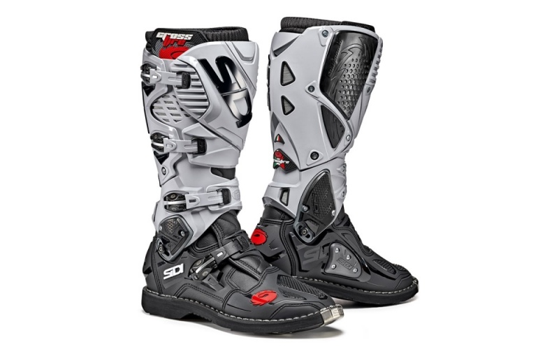 Black Men\'s SIDI Crossfire 3 Offroad Boots Australia | QAR-6570